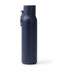 μπουκάλι θερμός ματ 550ml 550ml μπλε σκούρο_printiq.gr
