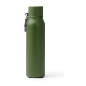 μπουκάλι θερμός ματ 550ml 550ml πράσινο σκούρο_printiq.gr