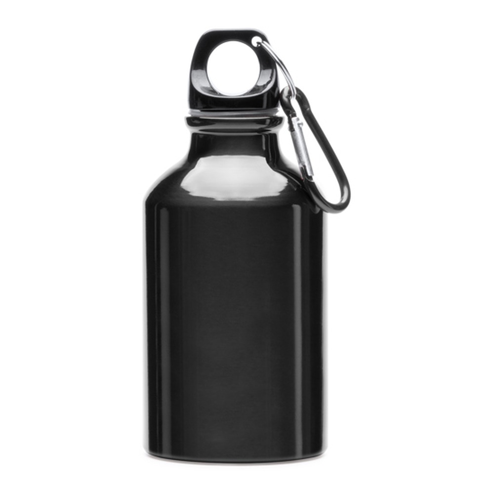 μπουκάλι νερού με λογότυπο 330ml μαύρο_printiq.gr