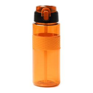 μπουκάλι νερού με λογότυπο 700ml πορτοκαλί_printiq.gr
