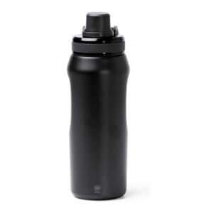 μπουκάλι νερού με λογότυπο 600ml μαύρο_printiq.gr