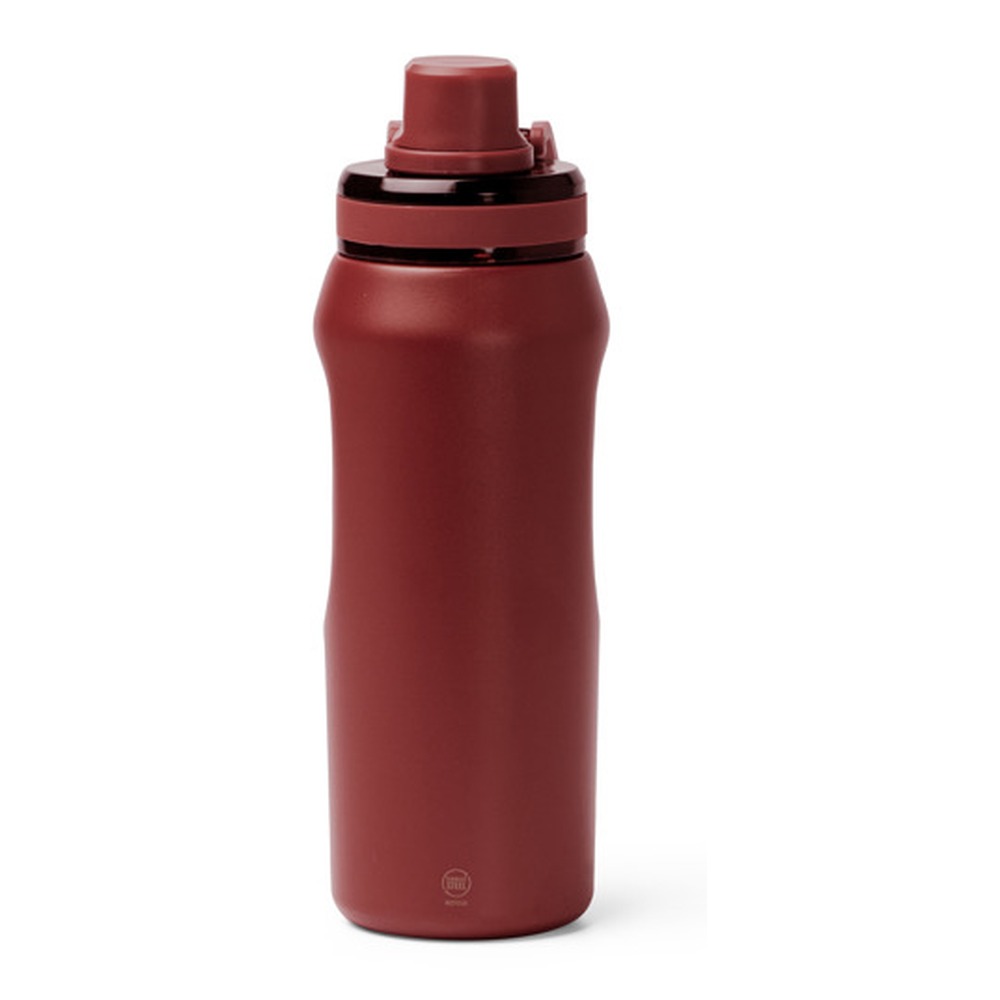 μπουκάλι νερού με λογότυπο 600ml μπορντό_printiq.gr