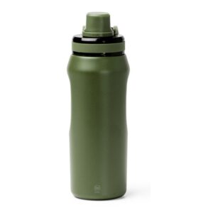 μπουκάλι νερού με λογότυπο 600ml πράσινο σκούρο_printiq.gr