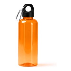 μπουκάλι νερού με λογότυπο 580ml πορτοκαλί_printiq.gr