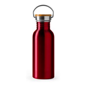 μπουκάλι νερού με λογότυπο 650ml κόκκινο_printiq.gr