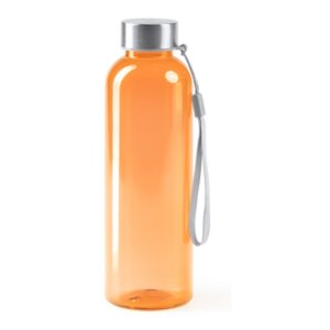 μπουκάλι νερού με λογότυπο 600ml πορτοκαλί_printiq.gr