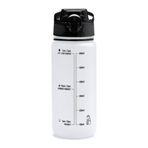 μπουκάλι νερού με λογότυπο 750ml λευκό_printiq.gr