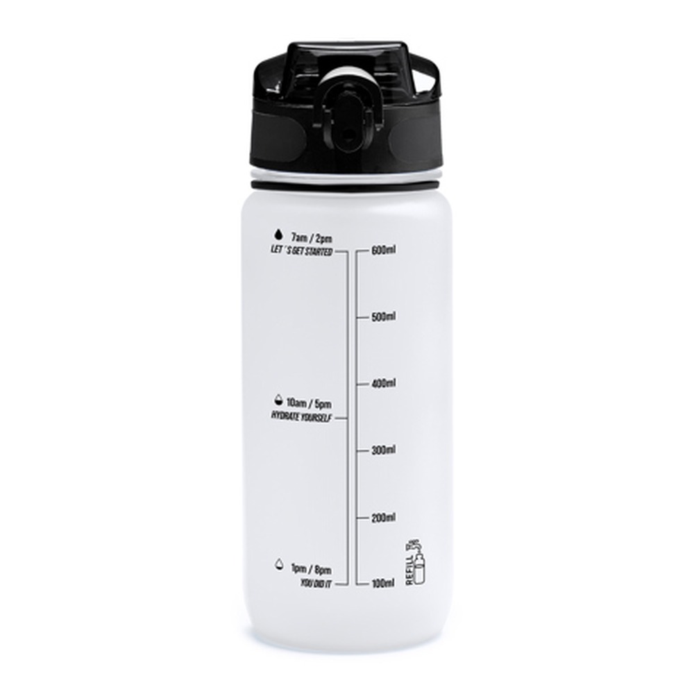 μπουκάλι νερού με λογότυπο 750ml λευκό_printiq.gr