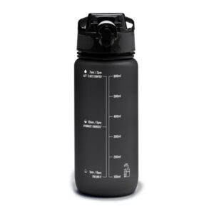 μπουκάλι νερού με λογότυπο 750ml μαύρο_printiq.gr
