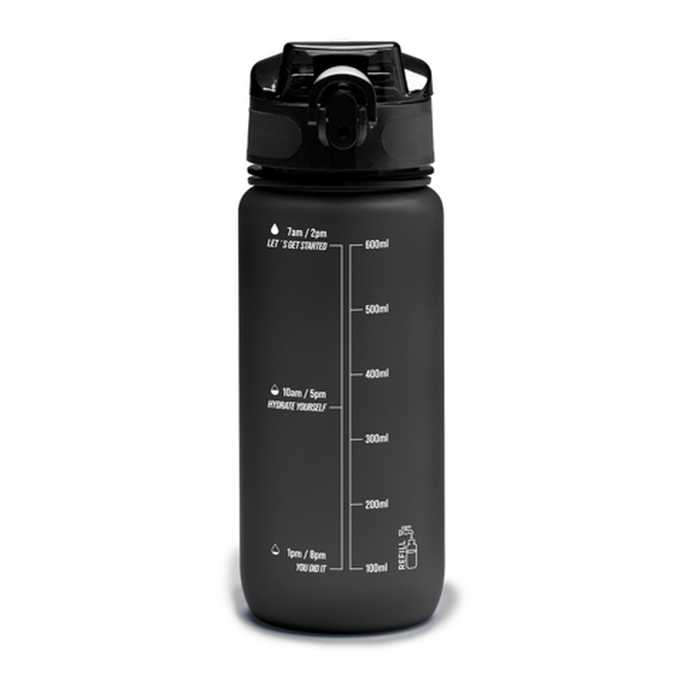 μπουκάλι νερού με λογότυπο 750ml μαύρο_printiq.gr