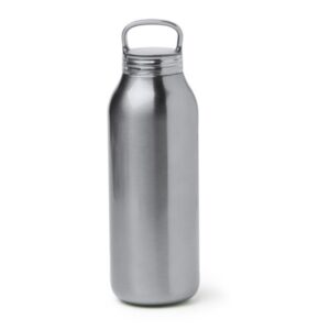 μπουκάλι νερού με λογότυπο 500ml ασημί_printiq.gr