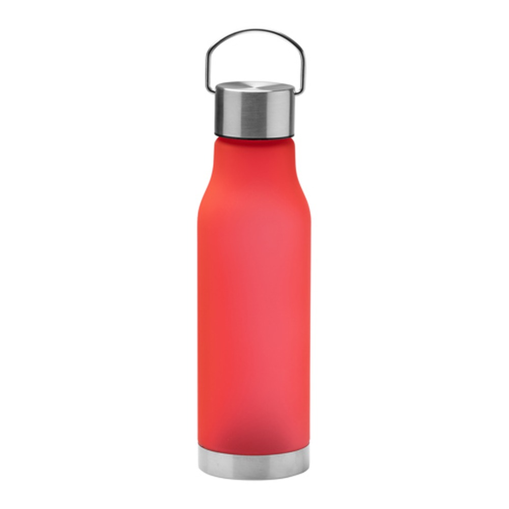 μπουκάλι νερού με λογότυπο 600ml κόκκινο_printiq.gr