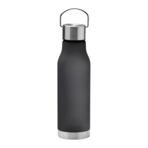 μπουκάλι νερού με λογότυπο 600ml μαύρο_printiq.gr