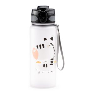 παιδικό μπουκάλι νερού με όνομα 500ml λευκό_printiq.gr