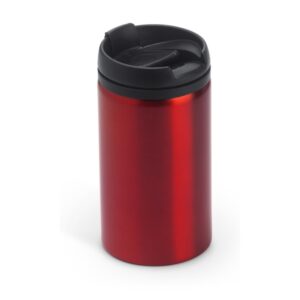 ποτήρι καφέ θερμός inox 290ml 290ml κόκκινο_printiq.gr