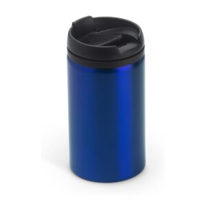ποτήρι καφέ θερμός inox 290ml 290ml μπλε ρουά_printiq.gr