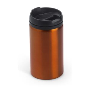 ποτήρι καφέ θερμός inox 290ml 290ml πορτοκαλί_printiq.gr