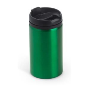 ποτήρι καφέ θερμός inox 290ml 290ml πράσινο_printiq.gr