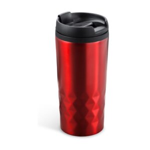 ποτήρι καφέ θερμός inox 300ml 300ml κόκκινο_printiq.gr