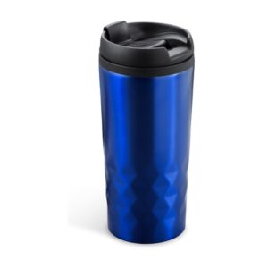 ποτήρι καφέ θερμός inox 300ml 300ml μπλε ρουά_printiq.gr