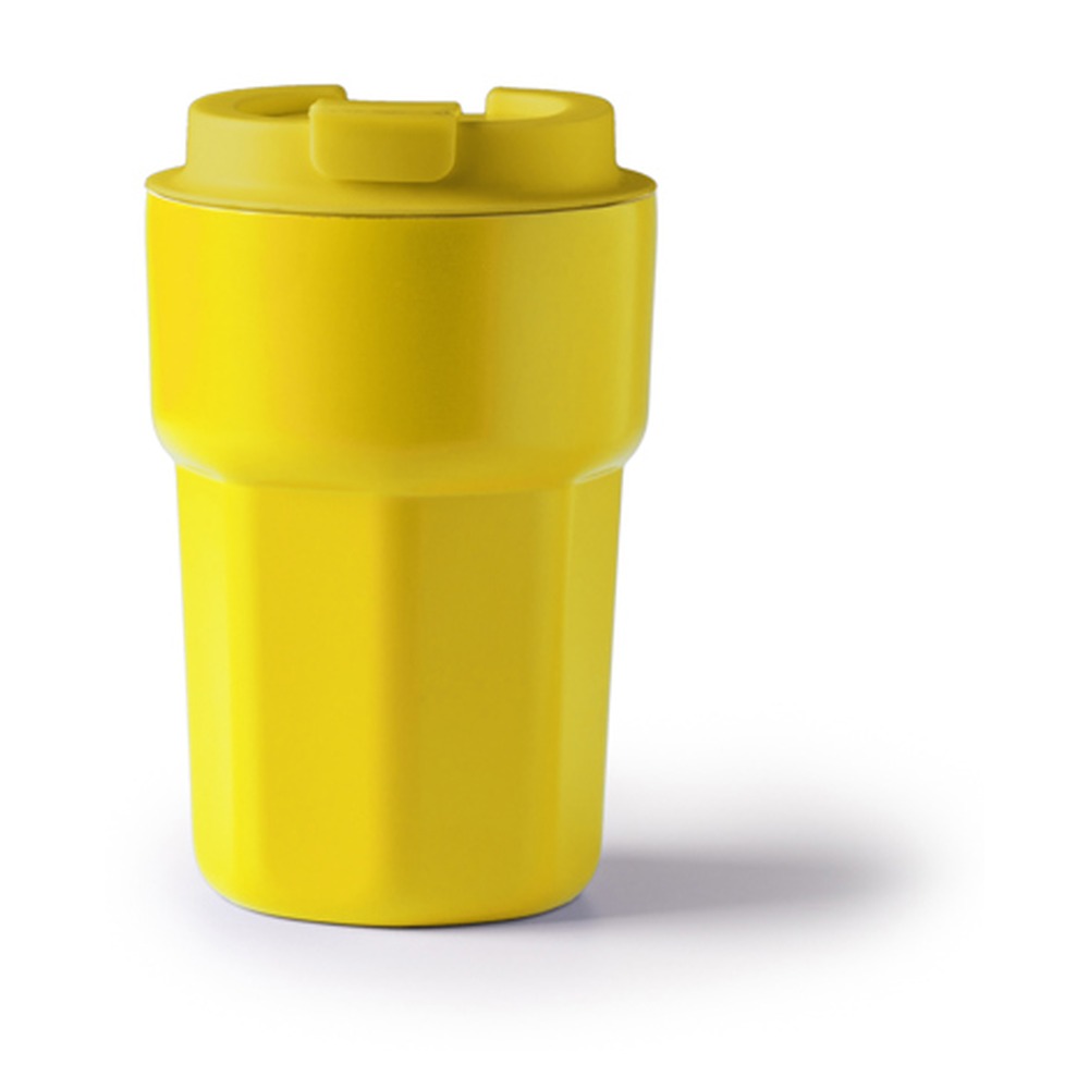 ποτήρι καφέ θερμός 350ml 350ml κίτρινο_printiq.gr