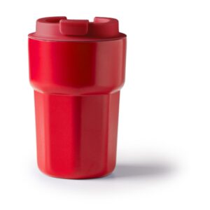 ποτήρι καφέ θερμός 350ml 350ml κόκκινο_printiq.gr