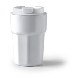 ποτήρι καφέ θερμός 350ml 350ml λευκό_printiq.gr