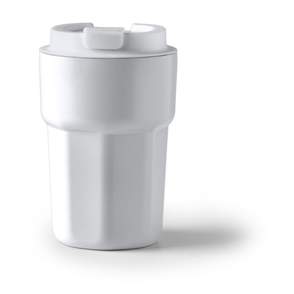 ποτήρι καφέ θερμός 350ml 350ml λευκό_printiq.gr