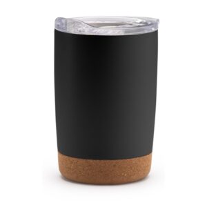 ποτήρι καφέ θερμός 380ml 380ml μαύρο_printiq.gr