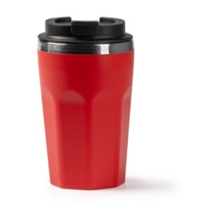 ποτήρι καφέ θερμός 400ml 400ml κόκκινο_printiq.gr