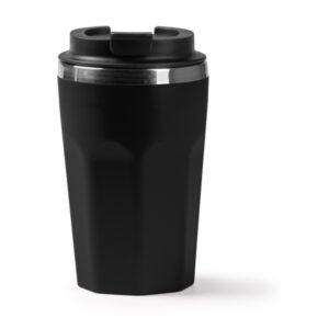 ποτήρι καφέ θερμός 400ml 400ml μαύρο_printiq.gr