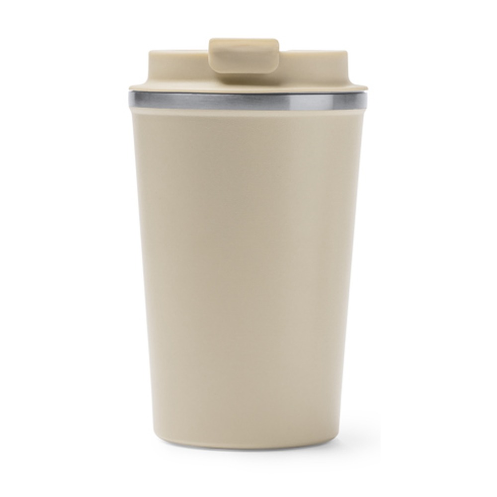 ποτήρι καφέ θερμός 450ml 450ml μπεζ_printiq.gr