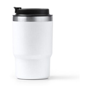 ποτήρι καφέ θερμός inox 560ml 560ml λευκό_printiq.gr