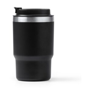ποτήρι καφέ θερμός inox 560ml 560ml μαύρο_printiq.gr