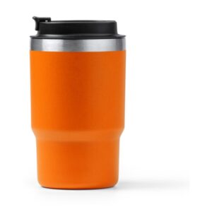 ποτήρι καφέ θερμός inox 560ml 560ml πορτοκαλί_printiq.gr