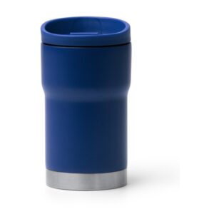 ποτήρι καφέ θερμός inox 350ml 350ml μπλε ρουά_printiq.gr