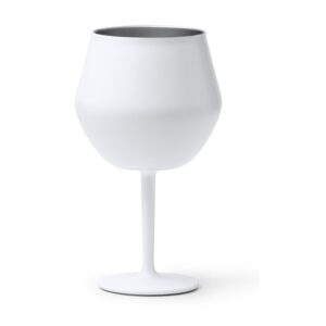 ποτήρι ροφήματος inox 380ml 380ml λευκό_printiq.gr