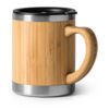 ποτήρι θερμός 340ml με bamboo φυσικό_printiq.gr