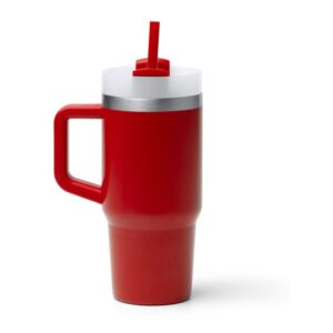 ποτήρι θερμός 400ml με εκτύπωση κόκκινο_printiq.gr