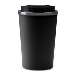 ποτήρι θερμός 400ml με καπάκι μαύρο_printiq.gr