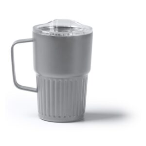 ποτήρι θερμός 450ml με εκτύπωση γκρι_printiq.gr