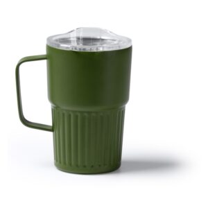 ποτήρι θερμός 450ml με εκτύπωση πράσινο σκούρο_printiq.gr