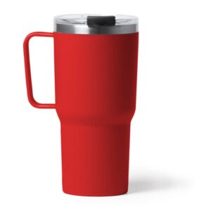 ποτήρι θερμός 500ml με μεζούρα κόκκινο_printiq.gr