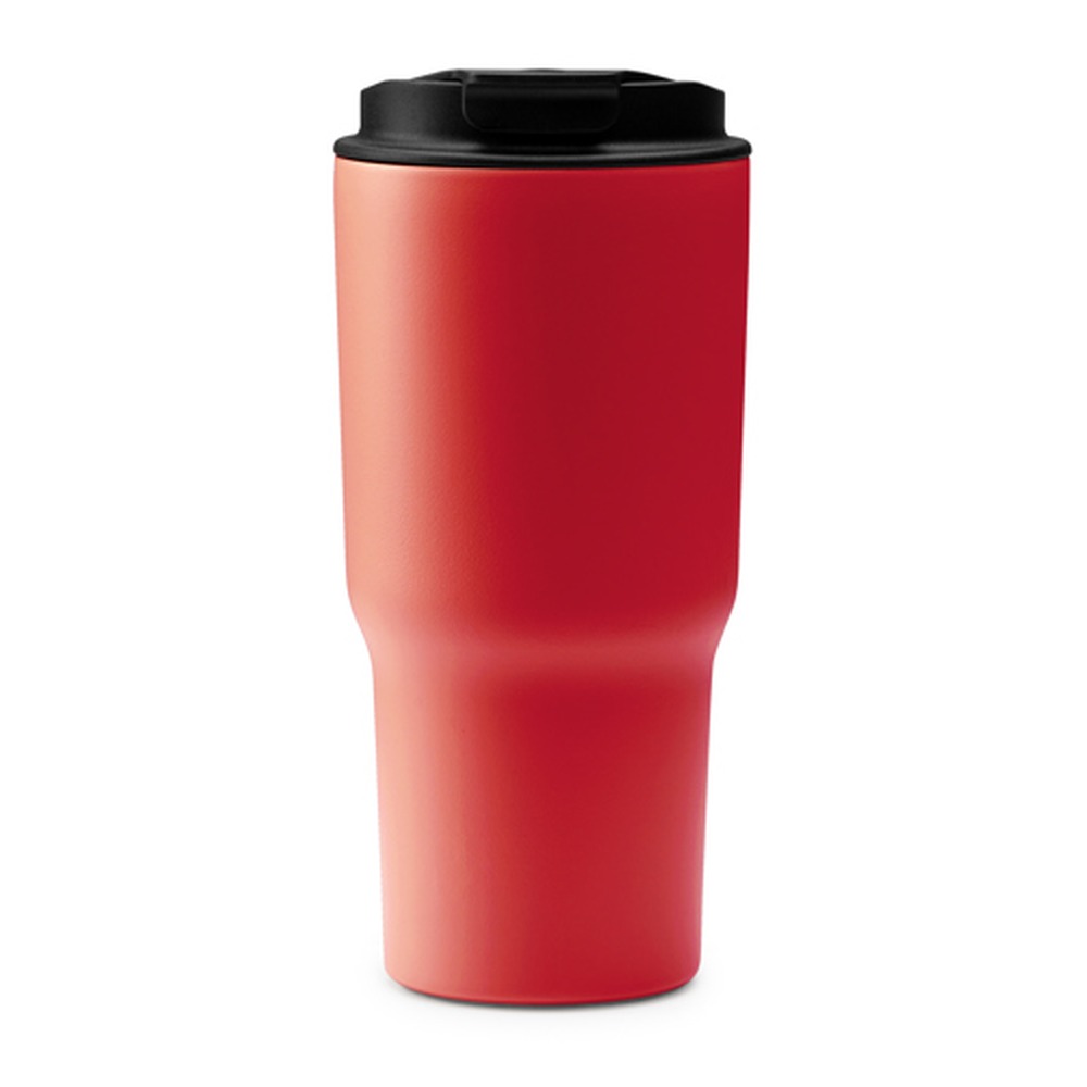 ποτήρι θερμός 600ml με εκτύπωση κόκκινο_printiq.gr