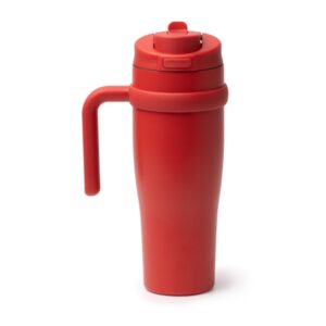 ποτήρι θερμός 900ml με εκτύπωση κόκκινο_printiq.gr