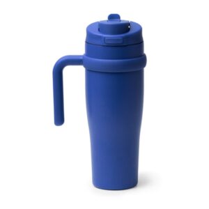 ποτήρι θερμός 900ml με εκτύπωση μπλε ρουά_printiq.gr