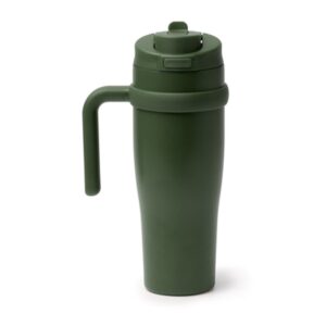 ποτήρι θερμός 900ml με εκτύπωση πράσινο σκούρο_printiq.gr