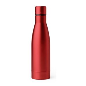 premium θερμός 500ml με όνομα 500ml κόκκινο_printiq.gr