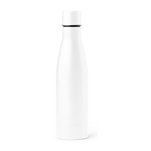 premium θερμός 500ml με όνομα 500ml λευκό_printiq.gr