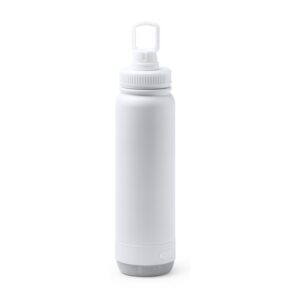 ψηλό μπουκάλι θερμός 650ml 650ml λευκό_printiq.gr